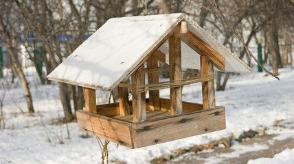 small bird feeder for feeding birds