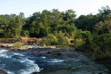 Huai Luang Waterfall at PhuChong – Na YOI National Park, Ubonratchathani Thailand