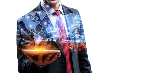 Technologies for global business. Mixed media