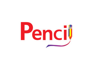 The Word Pencil Logo Company 