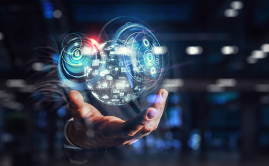 Presenting new technologies. Mixed media