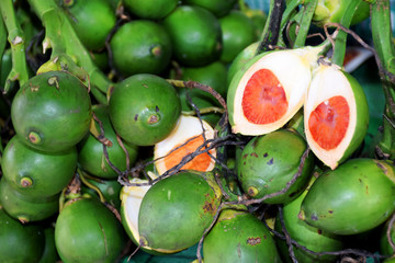Raw betel nut