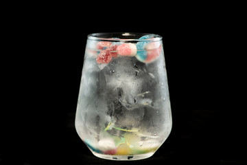 Gin and Tonic with jelly beans