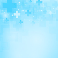 Abstract medical background