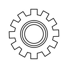 gear mechanics on white background