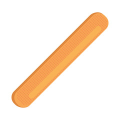 Depilatory product applicator stick