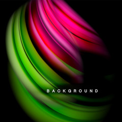 Background abstract - liquid color wave