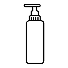 bottle splash cosmetic product icon