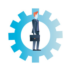 businessman work related