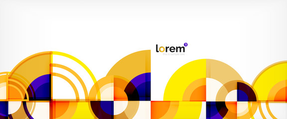 Obraz premium Modern geometric abstract background