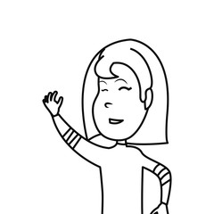girl in halloween character costume