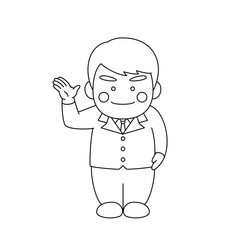 男性キャラクター説明