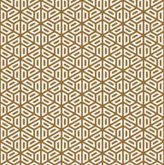 Seamless pattern based on Japanese ornament Kumiko.