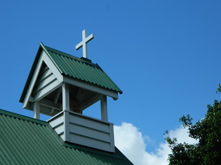 Bell tower of an old church