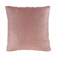 Brown Pillow isolated on white