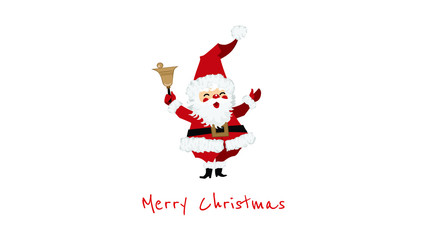 Santa Clause is here to say Merry Christmas!