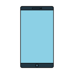 smartphone device isolated icon