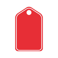 tag price on white background