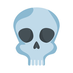 skull head isolated icon