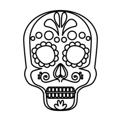 mask of the santa death