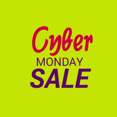 Cyber Monday Sale.