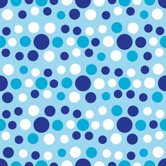 Fototapeta na wymiar Seamless abstract pattern with geometric pattern of multicolored circles.