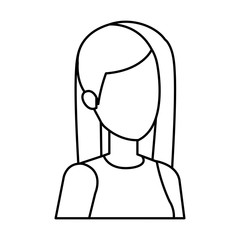 beautiful woman avatar character