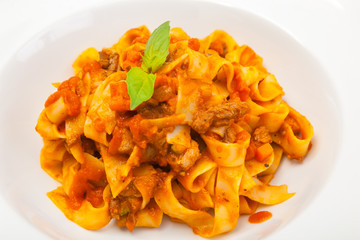 Italian pasta Bolognese