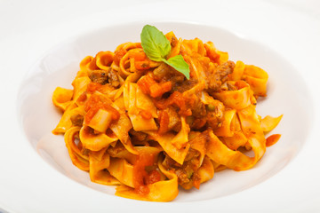 Italian pasta Bolognese