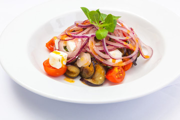 Salad with Eggplant