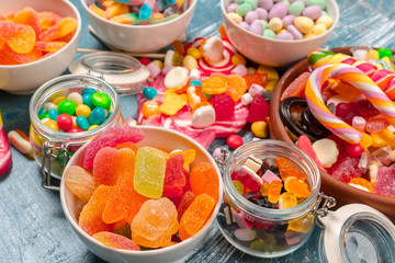 Colorful Candies mixed