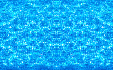 Marine background photo bright blue transparent water