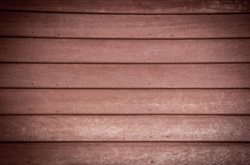 Fototapeta premium Background and Wallpaper or texture of floor old brown hardwood or panels plank wood texture panel horizontal. Can Use decoration as a scene retro vintage style. Have space in the middle Text input.