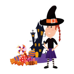Obraz premium happy halloween celebration