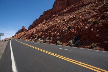 road in the desert