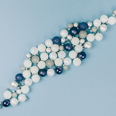 New Year or Christmas decoration background