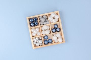 New Year or Christmas decoration background