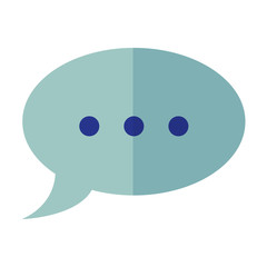 speech bubble message icon