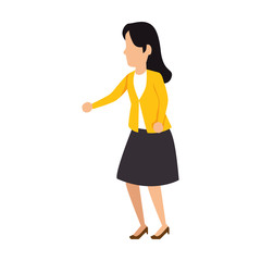 beautiful woman avatar character