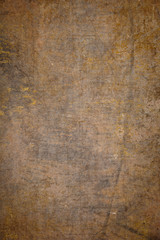 background and wallpaper or texture of old rusty iron plate or rusty metal surface. are like a good grunge and retro vintage style.