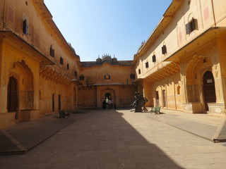 Fototapeta na wymiar Fort de Nahargarth à Jaipur au Rajasthan en Inde