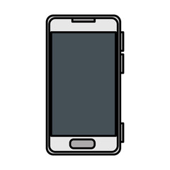 smartphone device isolated icon