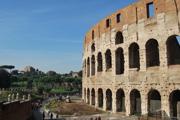 Il Colosseo a Roma