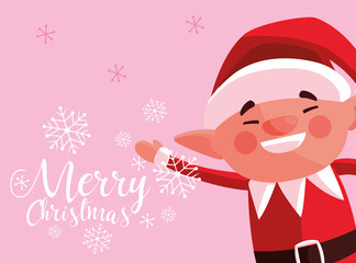 helper santa claus for xmas