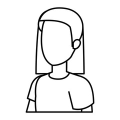 beautiful woman avatar character