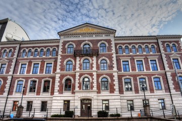 Norwegen, Oslo, Hauptstadt, Zentrum, Stadtkern, Universität, Uni, Hochschule, technisch,...