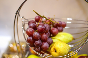 Grapes and pears