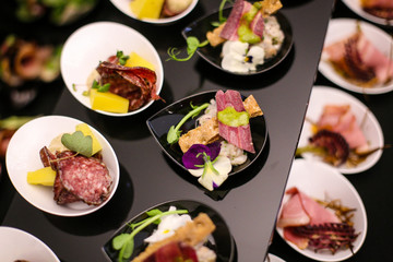 Fine dining appetisers