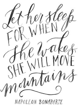 Move Mountains Lettering