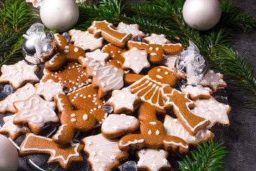 a tasty Gingerbread with royal icing